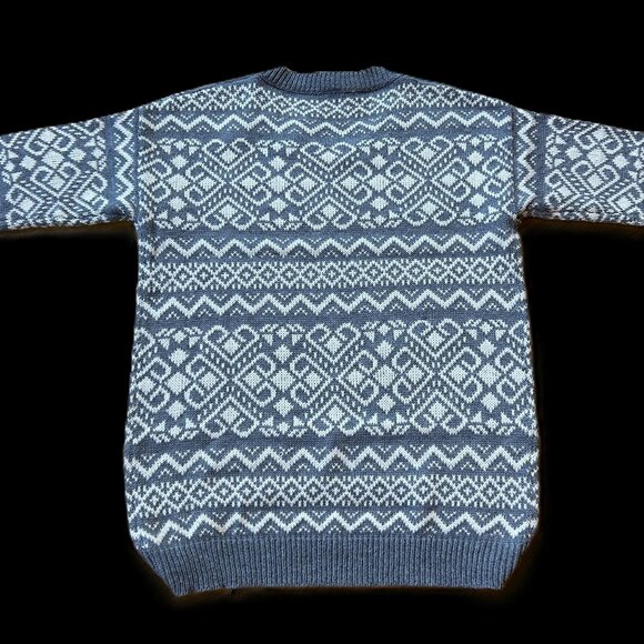 Alya Fair Isle Crew Neck Sweater (NEW) - Picture 5 of 13